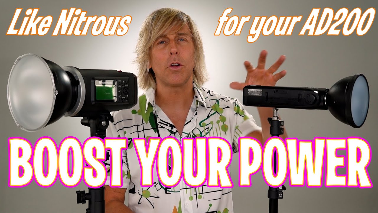 Making Godox AD200 as powerful as AD600