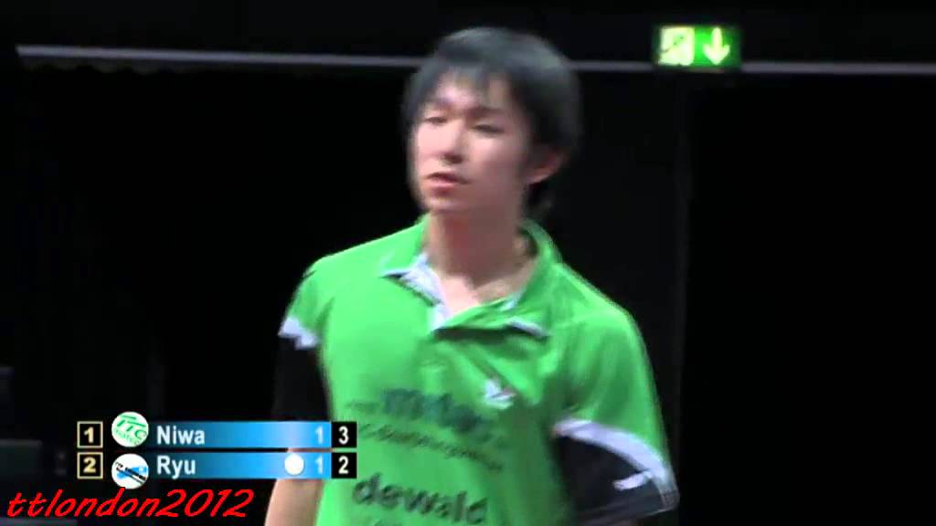 Ryu Seung Min vs Koki Niwa (German League 2013)