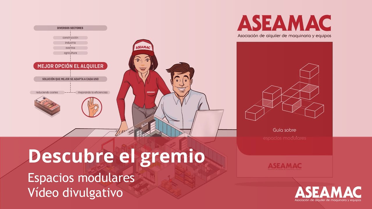 ASEAMAC: Vídeo sobre espacios modulares