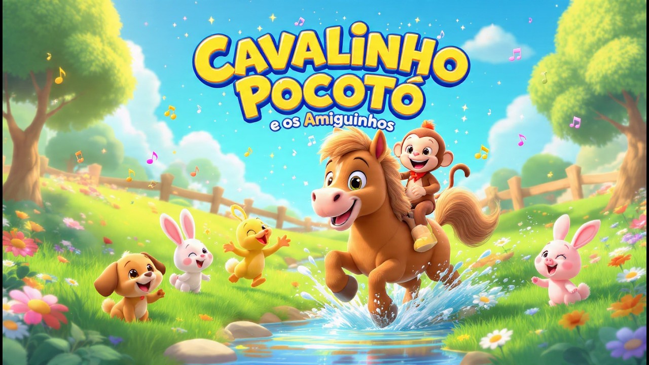 Cavalinho Pocotó e os Amiguinhos - História Infantil Musical