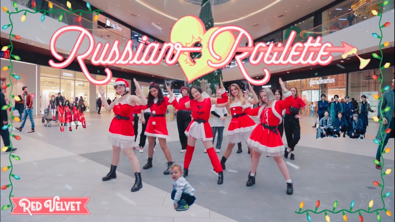 [KPOP IN PUBLIC, Russia] Red Velvet (레드벨벳 ) - Russian Roulette🎄dance cover by SANDWITCH [ONE TAKE]