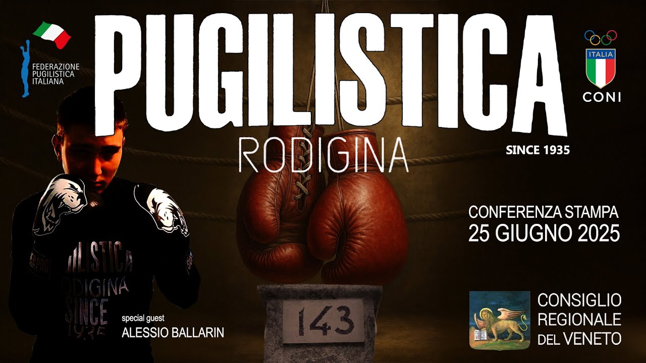 Presentazione del campione di pugilato Alessio Ballarin e della società sportiva di Rovigo