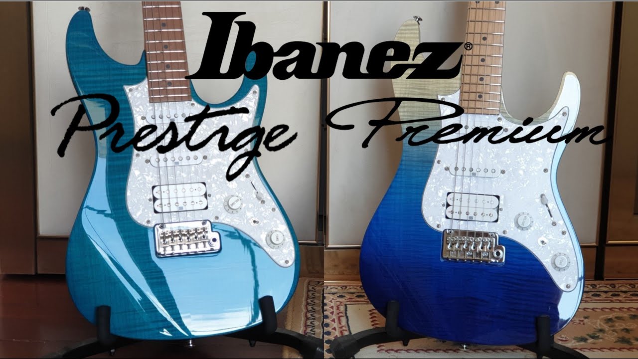Can you hear the difference? Ibanez AZ SSH Premium VS Prestige - AZ224F vs AZ2204F