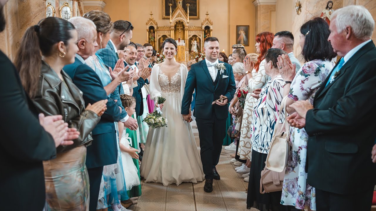 Svadba Aďka a Tomáš 18.5.2024 svadobný videoklip wedding video Nesluša Oščadnica