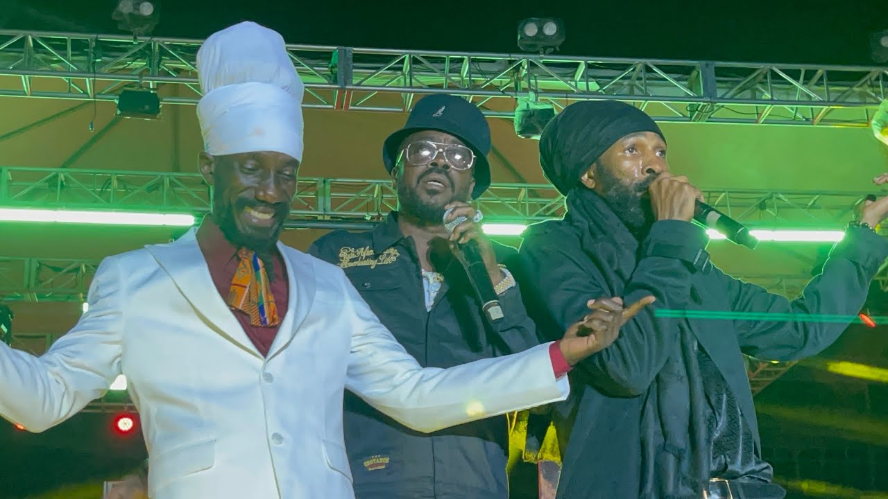Beenie Man, Sizzla Kalonji N Spragga взорвали Интернет этим феноменальным выступлением в стиле 90...