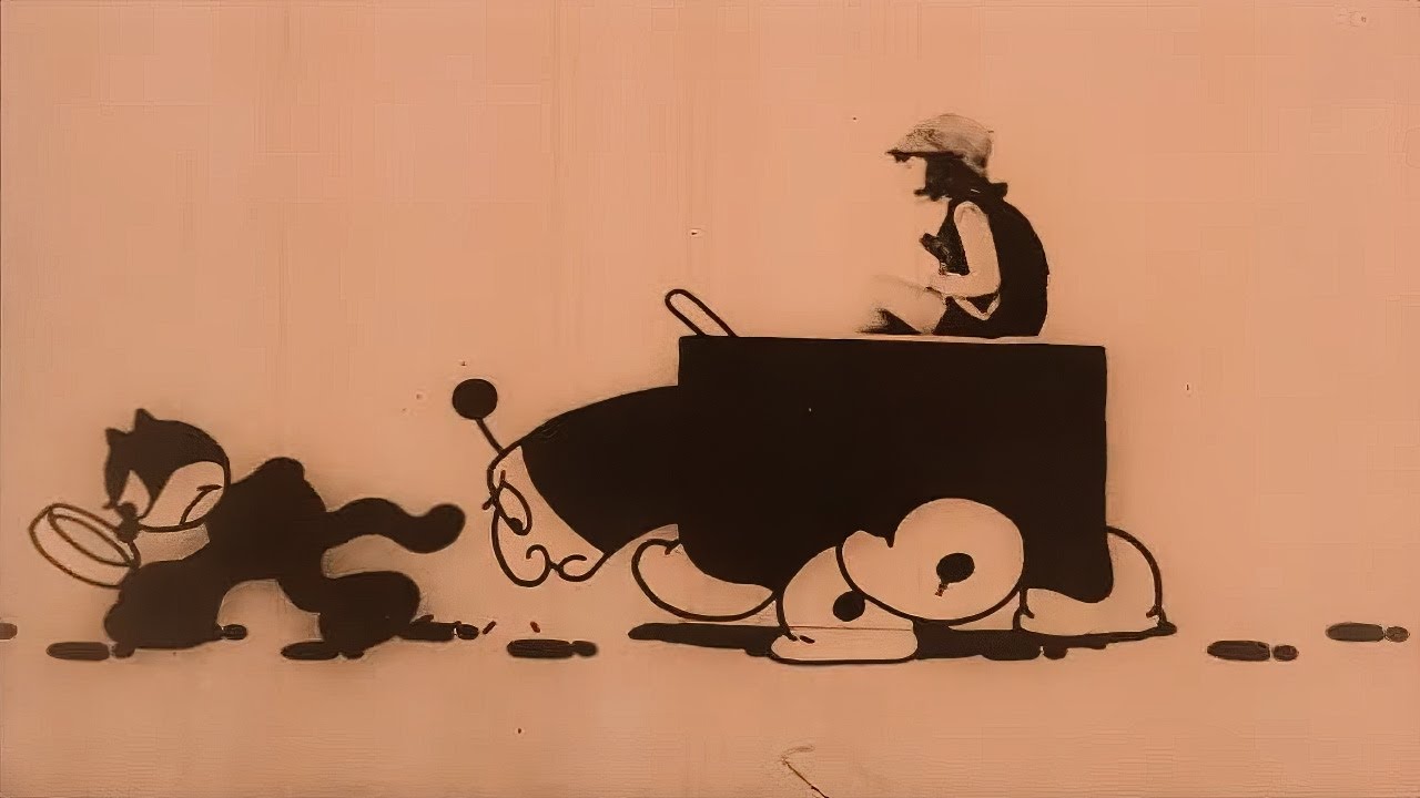 Walt Disney | Alice's Mysterious Mystery (1926, Comedy) Alice in Cartoonland Animation