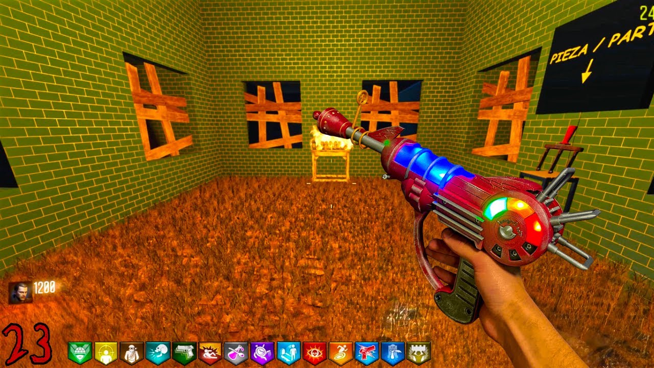 The 6 WINDOW CHALLENGE Custom Zombie Map (Black Ops 3)