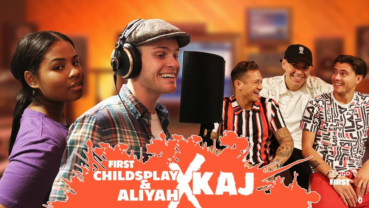 ALIYAH, KAJ VD VOORT en CHILDSPLAY VIBEN in STUDIO: XKAJ | FIRST