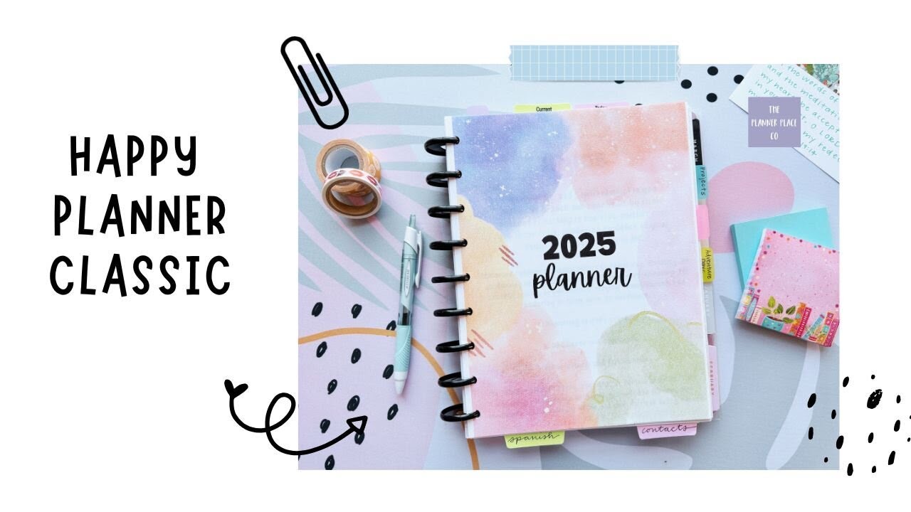 2025 Planner Setup | Happy Planner Discs