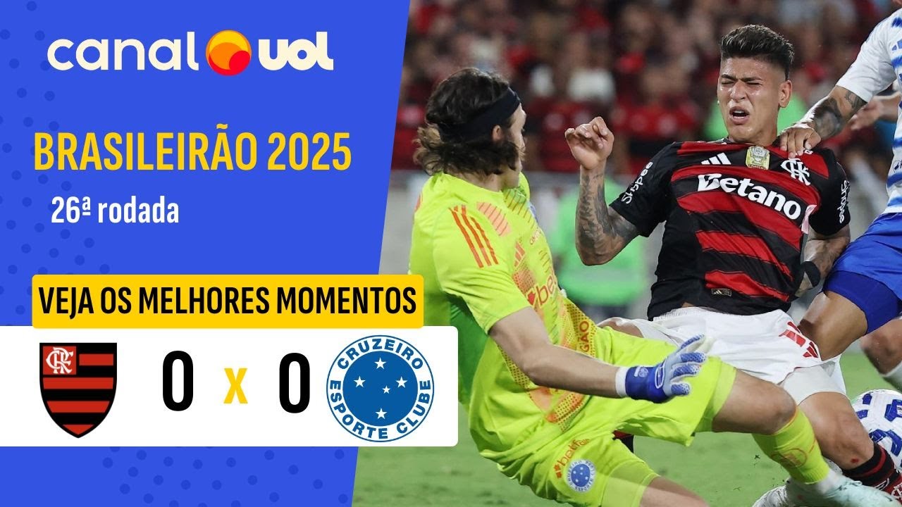 FLAMENGO E CRUZEIRO FICAM NO EMPATE NO MARACANÃ NO REENCONTRO DE GABIGOL; VEJA OS MELHORES MOMENTOS