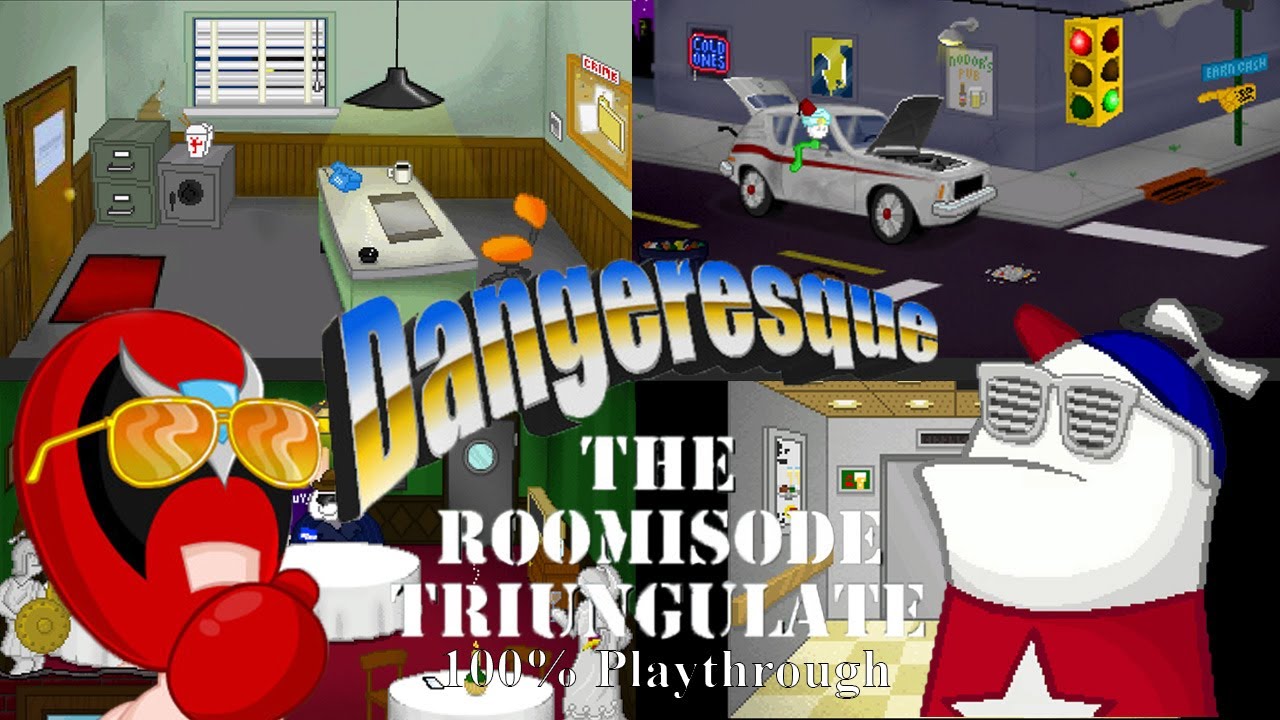 Dangeresque: The Roomisode Triungulate - 100% Playthrough