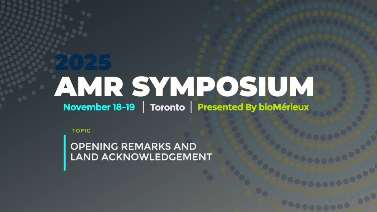 2025 AMR Symposium 1-1 _ Opening Remarks and Land Acknowledgement