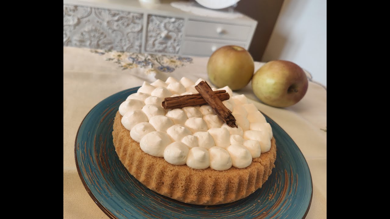 Crostata morbida alla ricotta e mele
