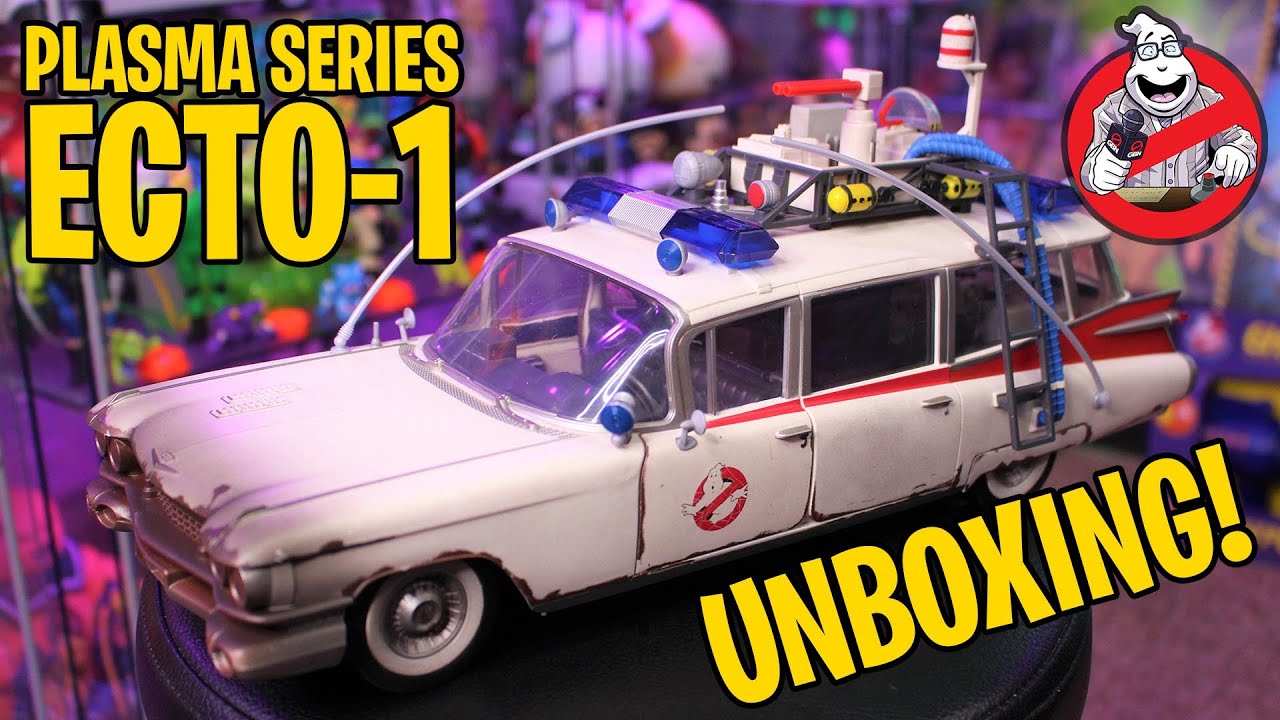 Hasbro Ghostbusters Plasma Series Ecto-1 (распаковка + обзор)