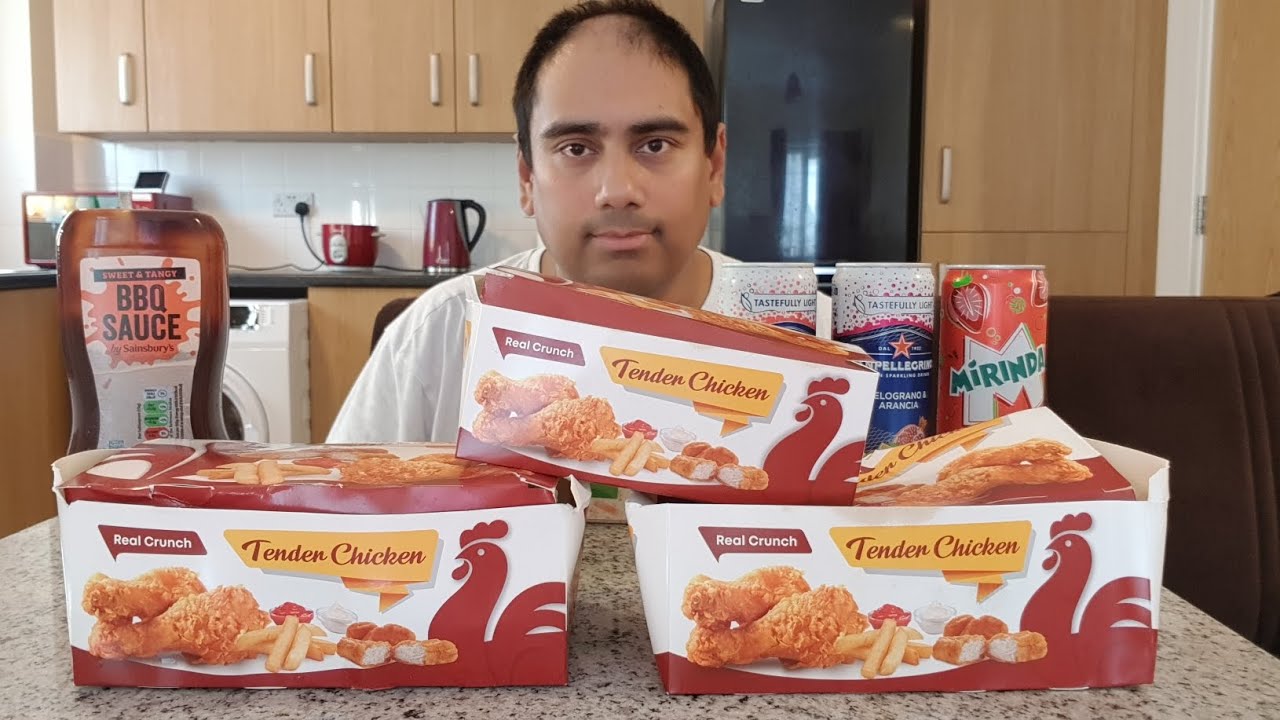 chicken & chips uk mukbang