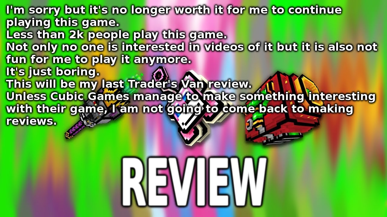 Trader's Van Of Dissapearing Review - Hype Yo-Yo and Hyper Mega Cannon (Pixel Gun 3D)