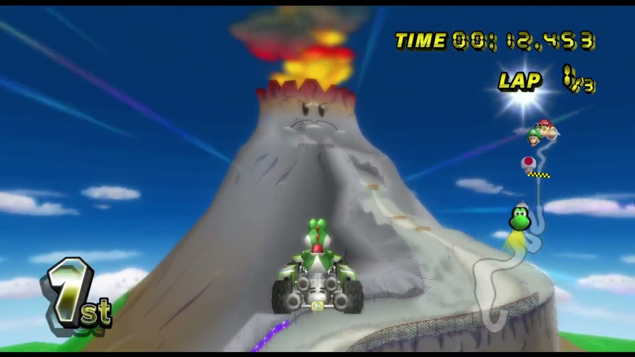 Mario Kart Wii 150cc Lightning Cup with Yoshi