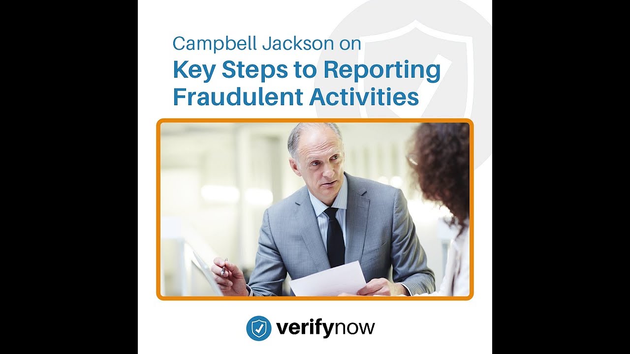 Key Steps to Reporting Fraudulent Activities