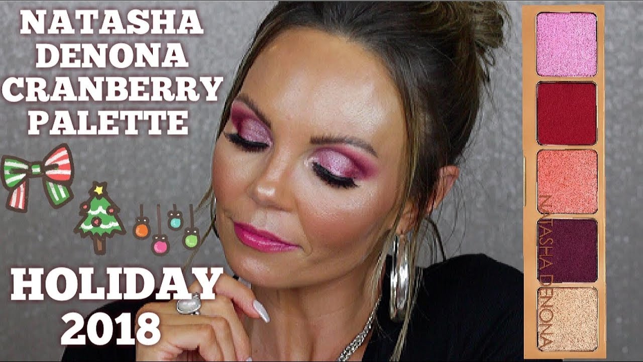 Палитра теней для век NATASHA DENONA CRANBERRY...ПОЛНЫЙ ЧЕСТНЫЙ ОБЗОР