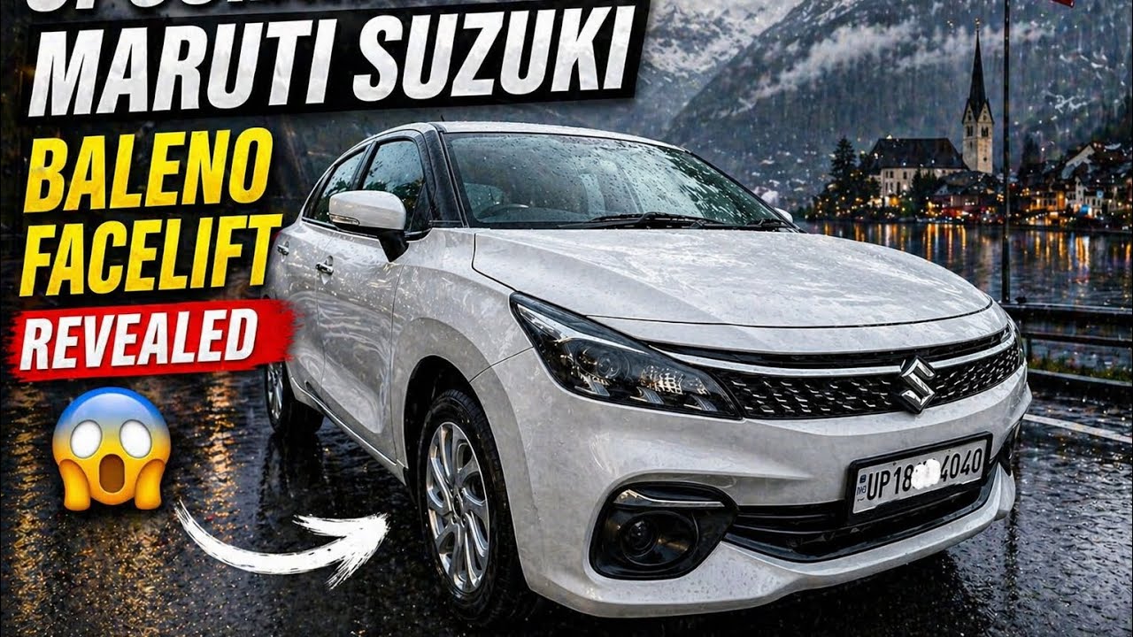 Представлен обновленный Maruti Suzuki Baleno 😱 Подробная информация, характеристики и первый взгляд!