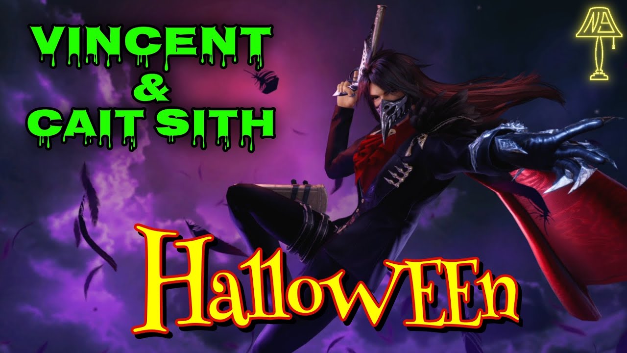 Vincent & Cait Sith Halloween Banner Review! - FF7 Ever Crisis