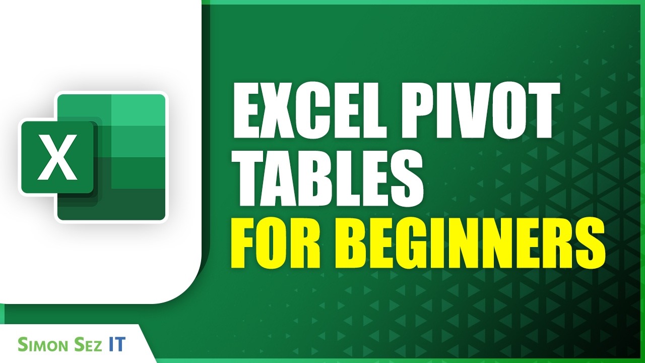 Excel Pivot Table: +2 Hrs Beginner Course in 2025