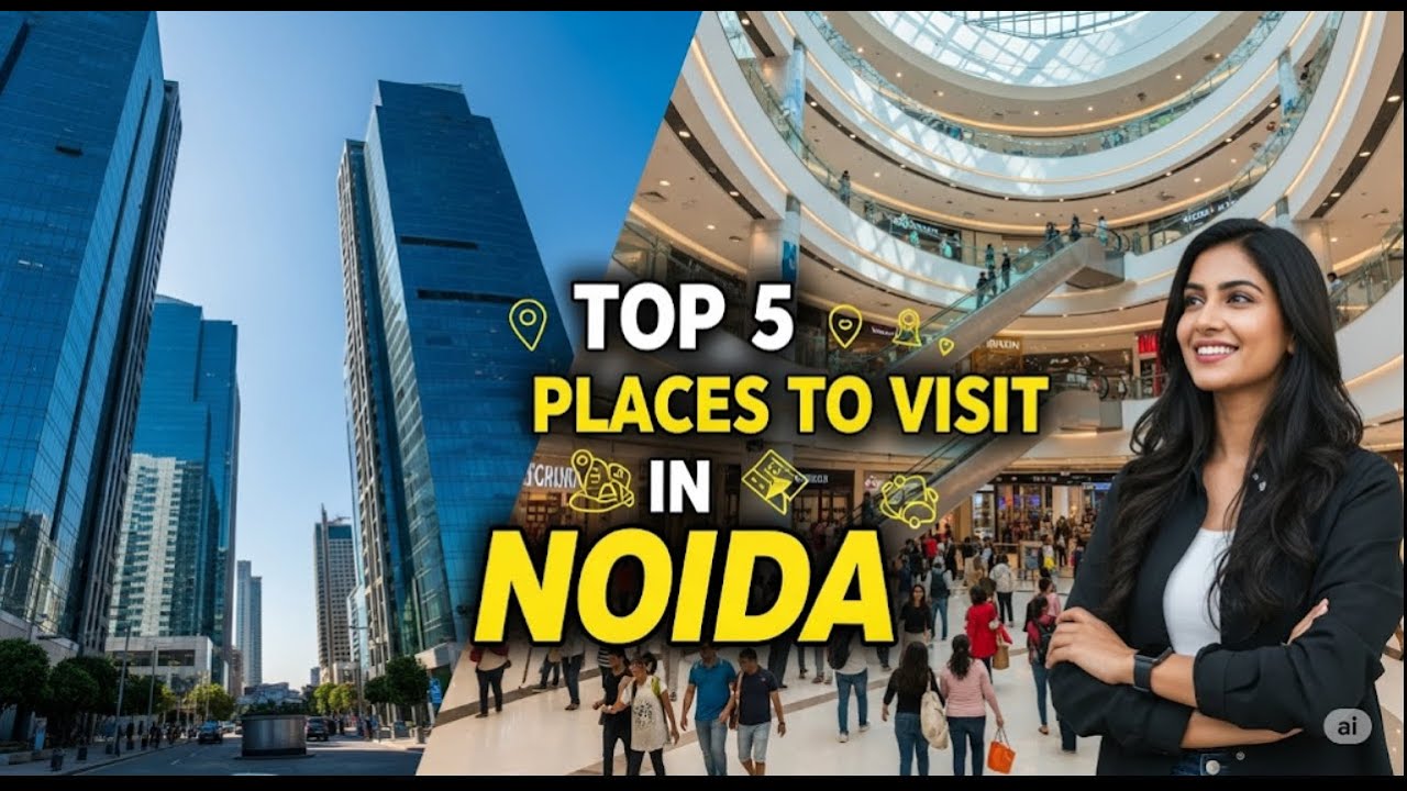 Top 5 Places to Visit in Noida #noida