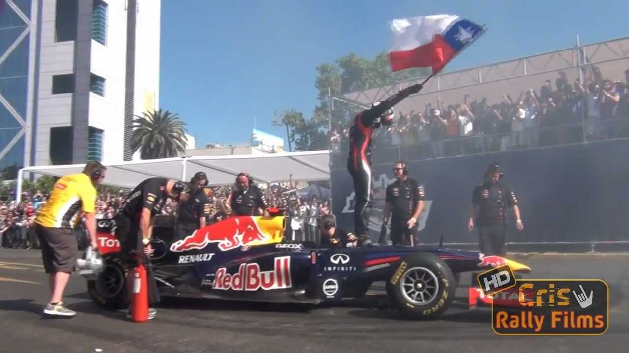Resumen Red Bull F1 Show Run Santiago de Chile [HD]