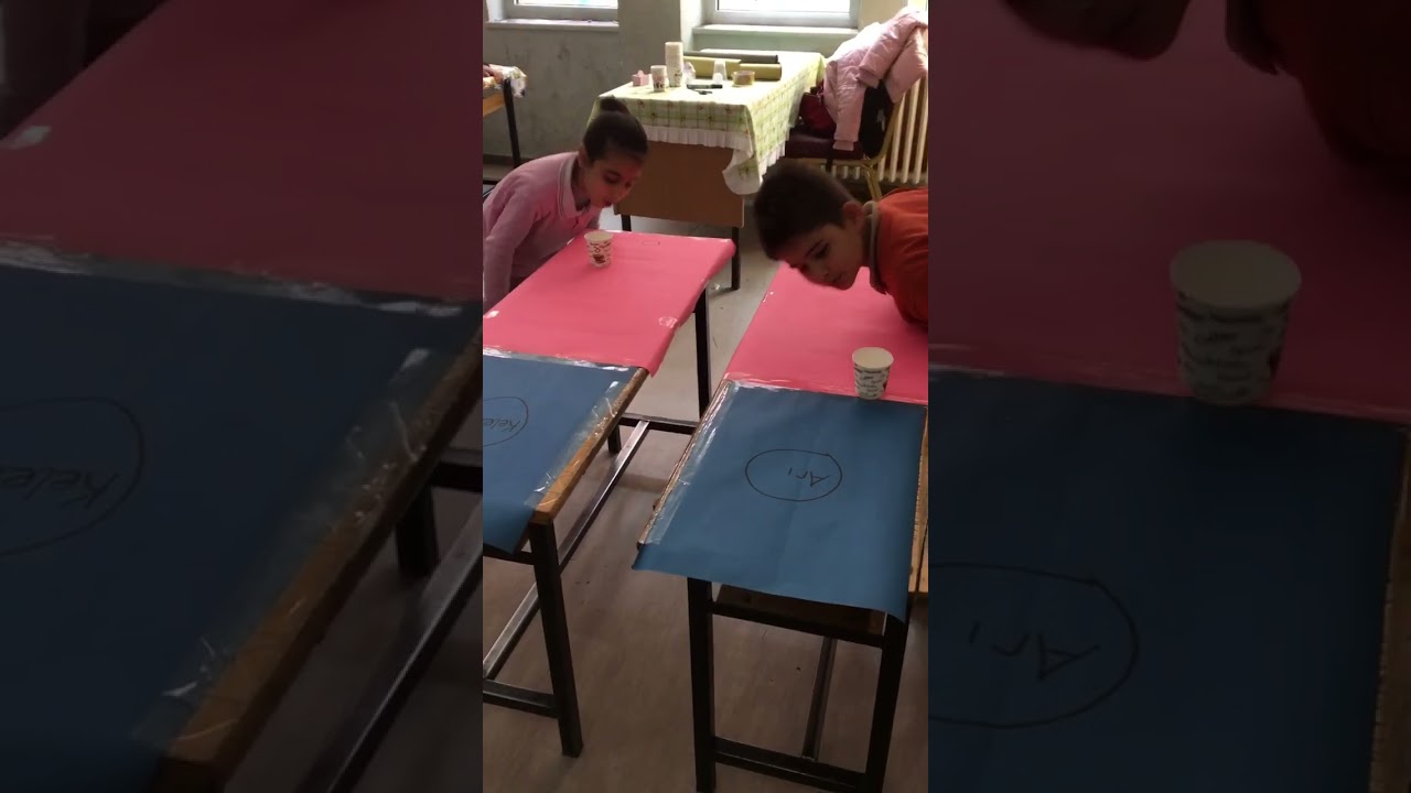 Sınıf i&ccedil;i oyunlar - Bardak &uuml;fleme #youtubeshorts #sınıfi&ccedil;ioyunlar #etkinlik #oyun