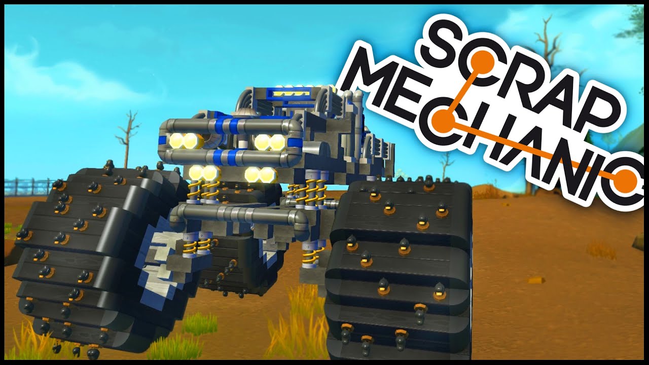 Scrap Mechanic ➤ Hover Pig Racer, Monster Truck, UFO & More!