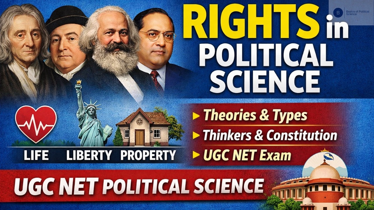Rights in Political Science | Theories of Rights | UGC NET Political Science Lecture