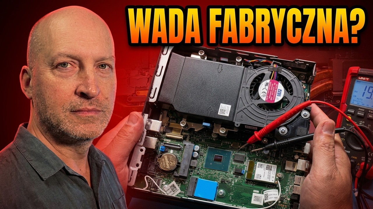 Naprawiam komputer widza DELL OPTIPLEX 7070 MICRO