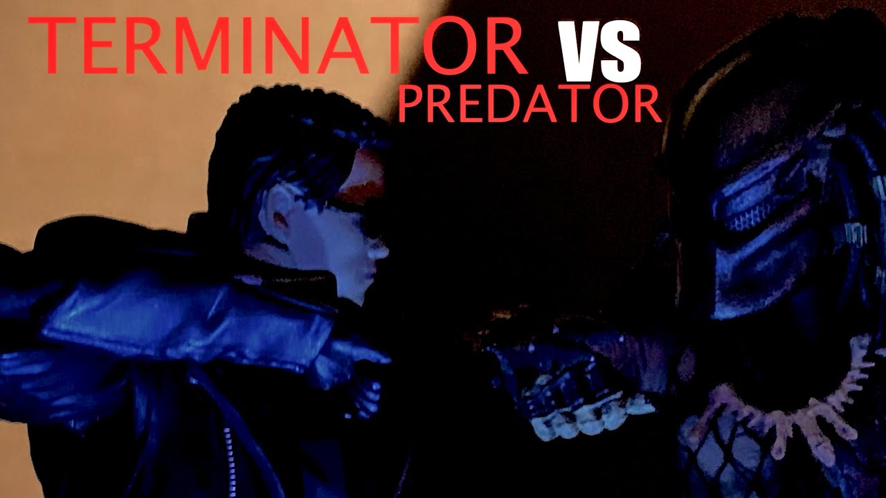 Terminator vs Predator (A Terminator and Predator Stop Motion)