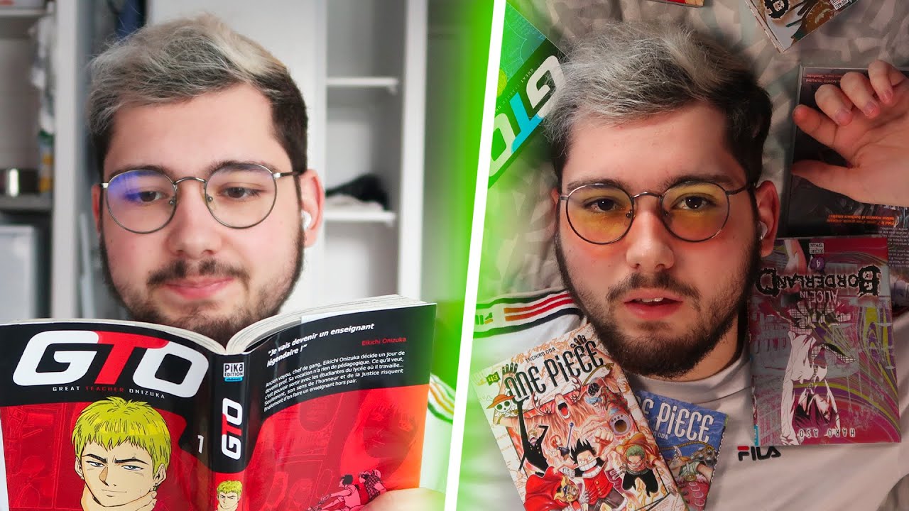 Je lis des mangas pendant 24H non stop.