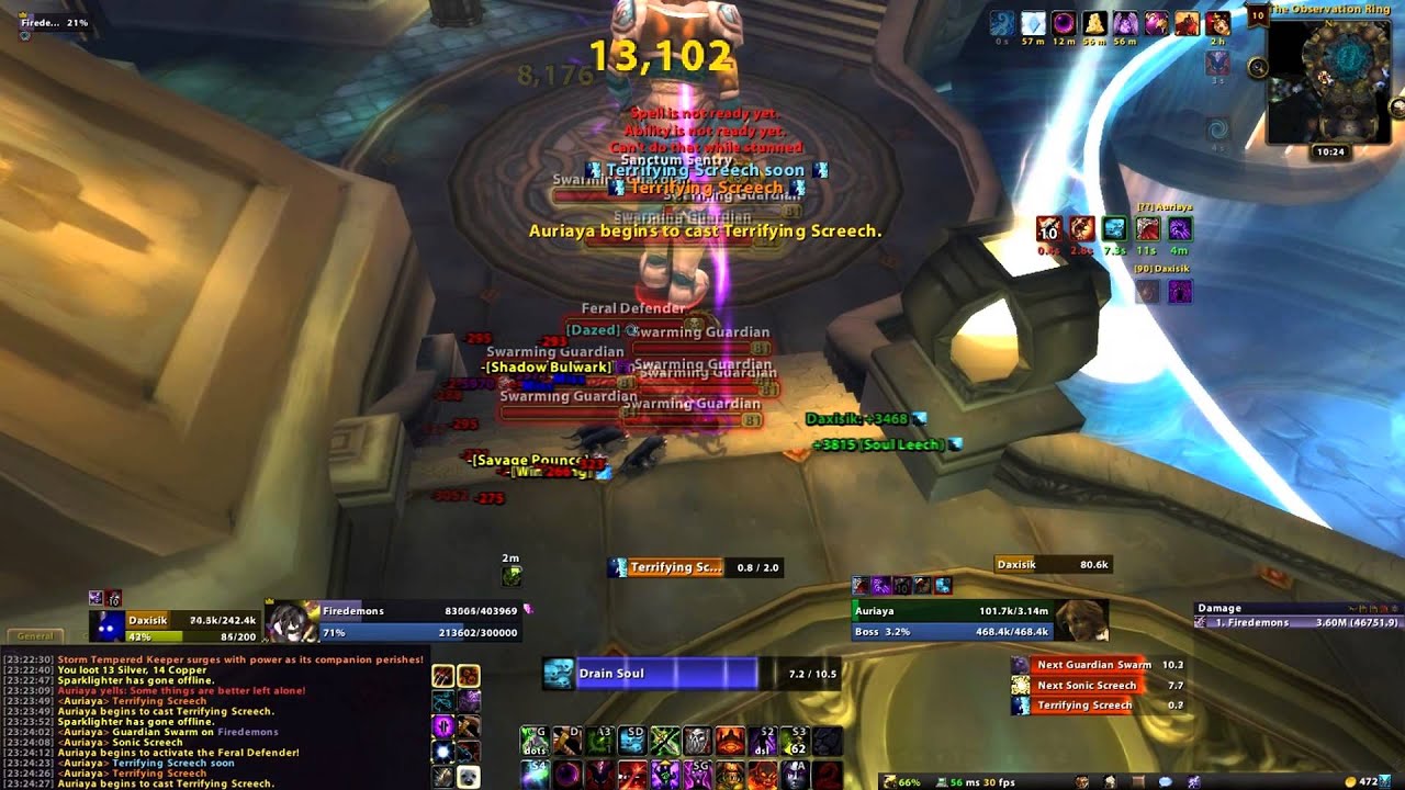 Warlock solo Glory of the Ulduar Raider(10) - part 2