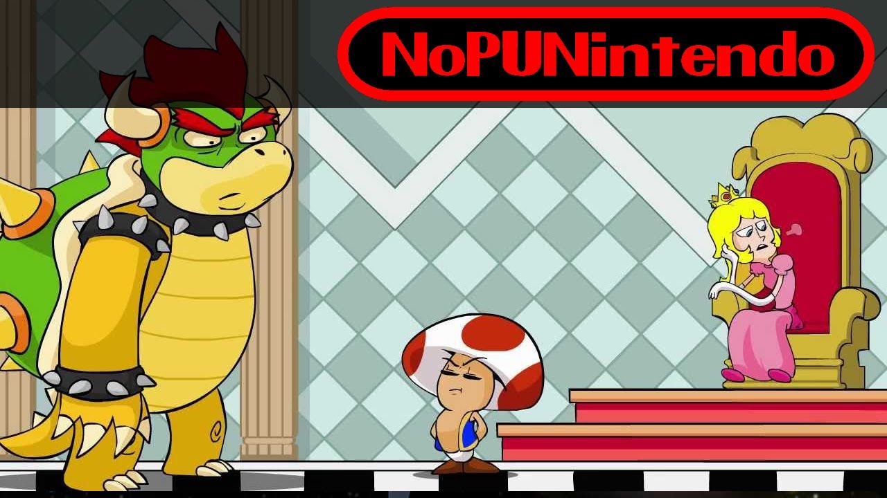 NoPUNintendo - In the presence of Princess Toadstool.. #Shorts