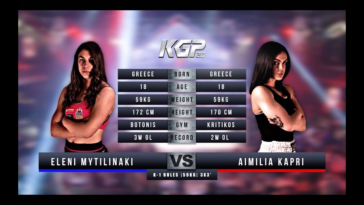 KGP20 I Athens I ELENI MYTILINAKI VS AIMILIA KAPRI