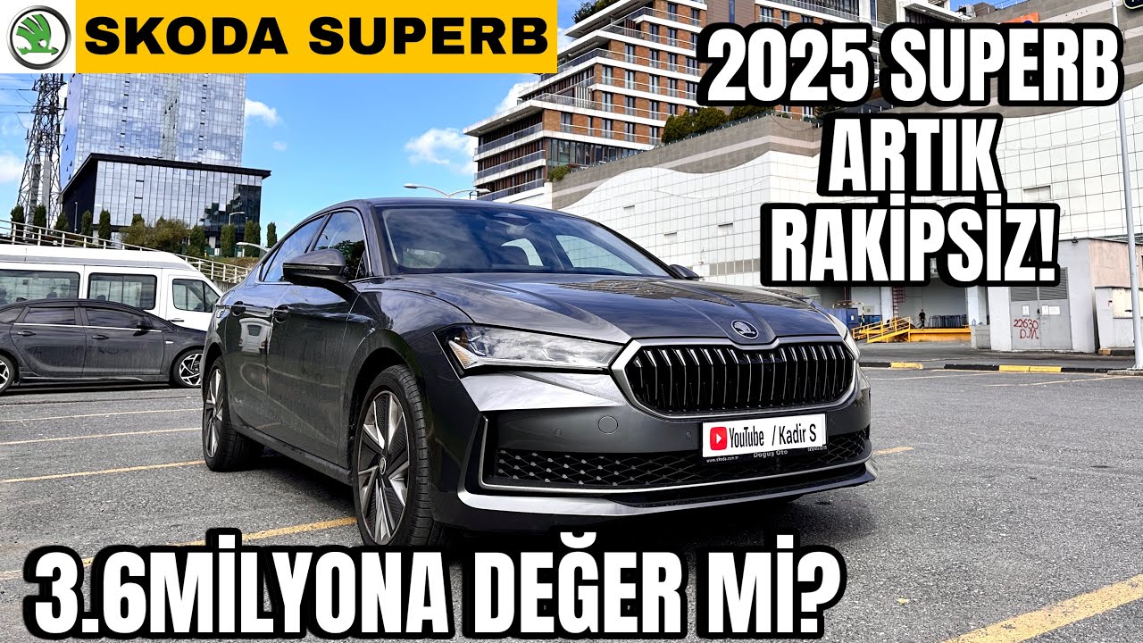 2025 SKODA SUPERB Detaylı İnceleme I Rakibi Kalmayan Amiral Gemisi