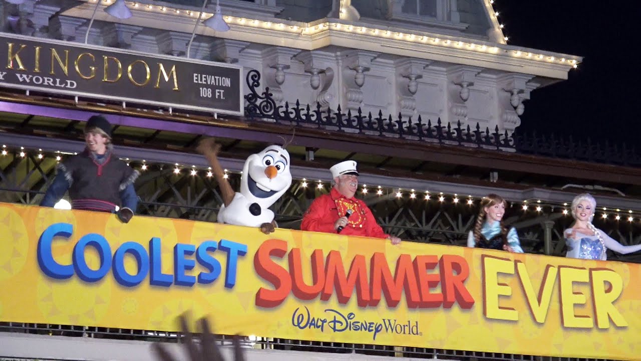 24 Hour Kickoff Opening Ceremony - COOLEST SUMMER EVER - Disney World Magic Kingdom