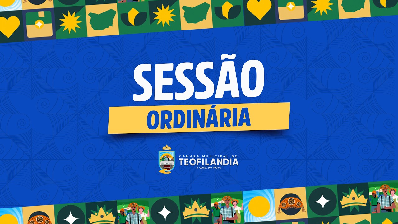 3ª Sessão Ordinária do primeiro periodo - 2026