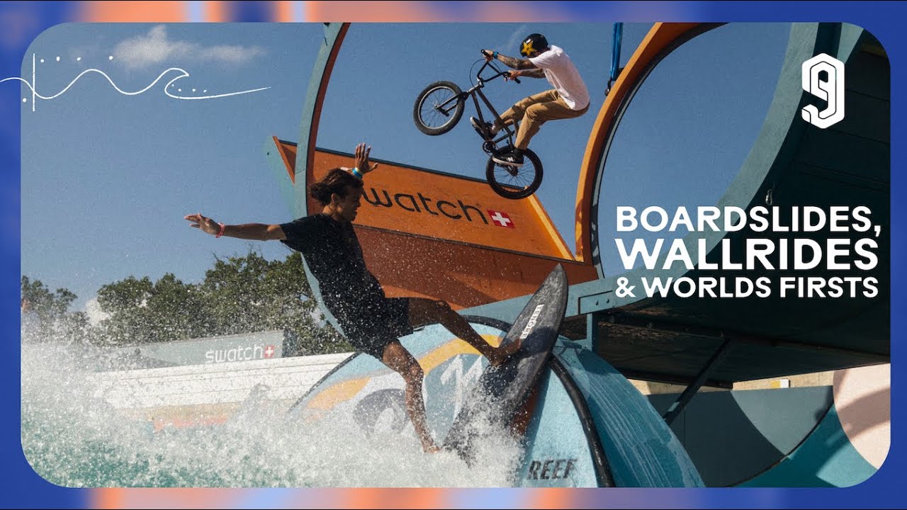 GOING WILD IN WACO — Best Of Surf, Skate & BMX At The Swatch Nines Surf 2025