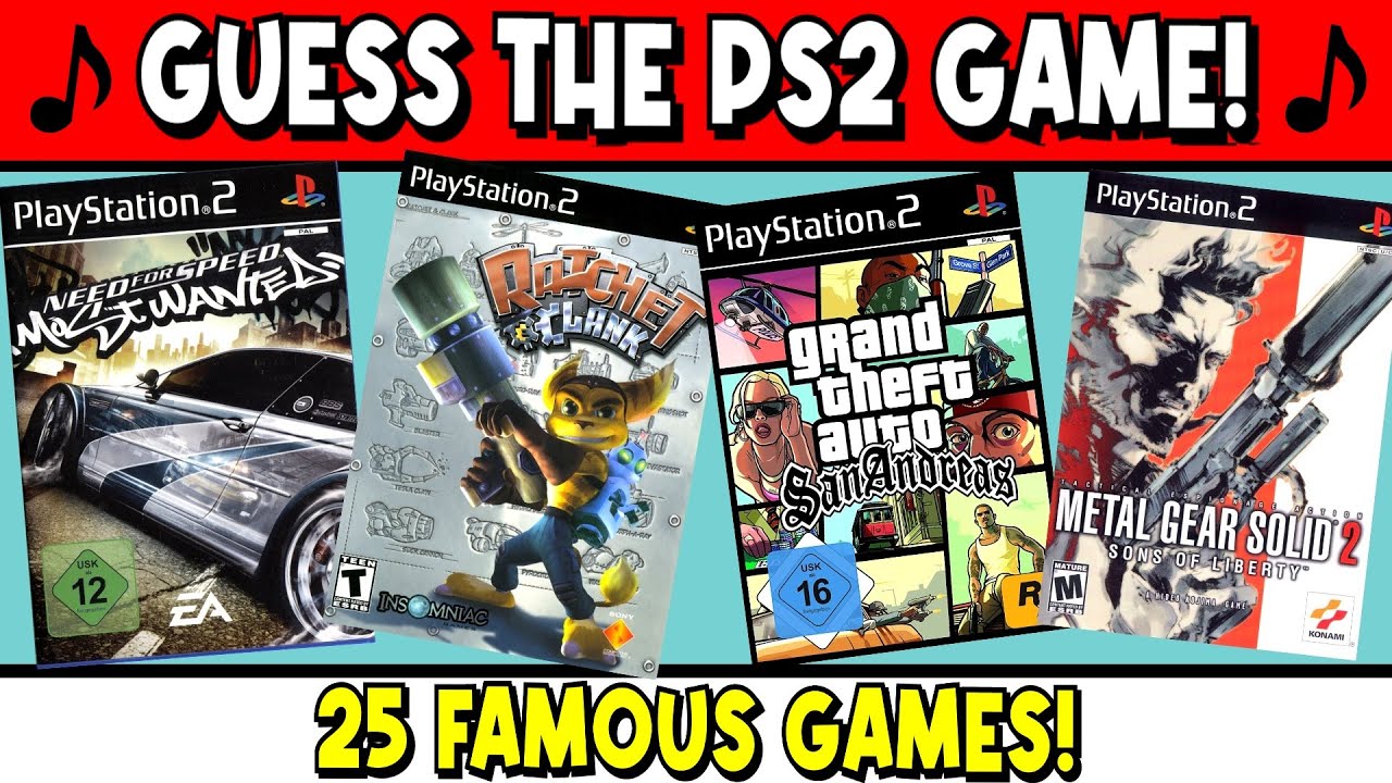 Guess PlayStation 2 Games by the Music | Ps2 Quiz