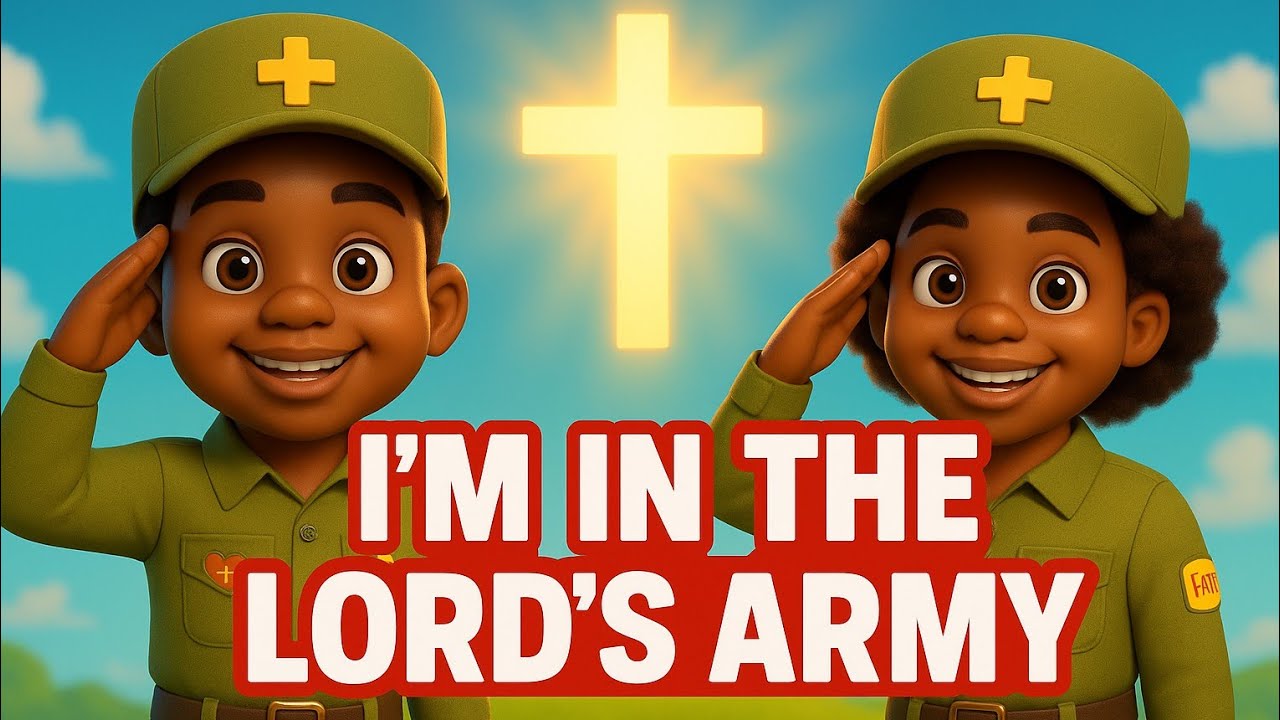 I’m in the Lord’s Army 👮‍♂️✝️ | Christian Kids Song with Actions & Animation
