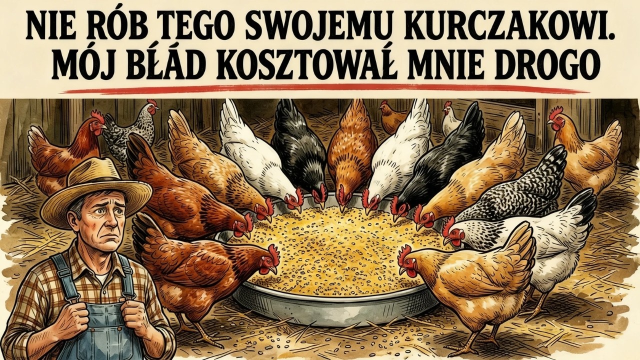 Nie r&oacute;b tego ze swoimi kurami nioskami! M&oacute;j błąd dużo mnie kosztował, a ten poradnik mnie uratował