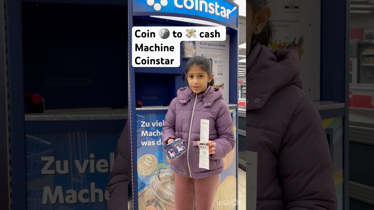 Coin to Cash Machine 💸 Coinstar 🧐🧐 