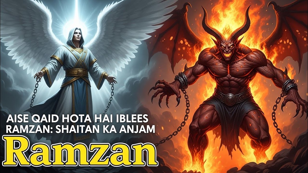 Ramzan Mein Shaitan Kaise Qaid Hota Hai? ⛓️ | Sijjin Ki Haqeeqat | Islamic Cinematic Studio