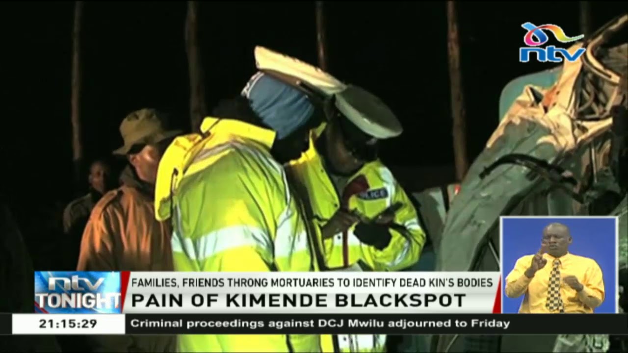 12 dead, 14 injured in Tuesday night accident at Kimende