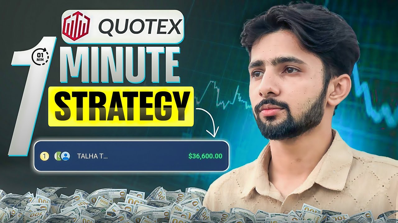 🔥 Quotex 1 Minute Secret Strategy for Live Market ⏱️📈