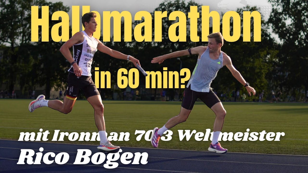 Mit einem Profi Triathleten beim Leipziger Stundenpaarlauf | race against the clock ⏱️🔥