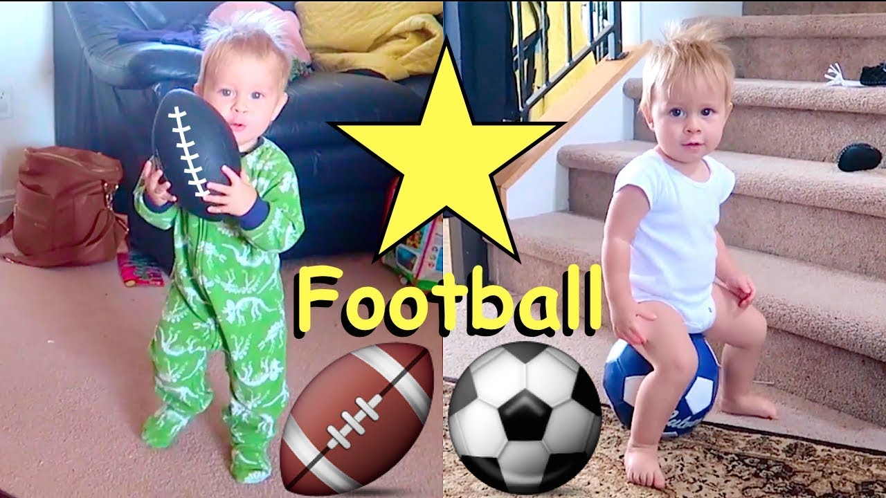 👶Baby's a FUTURE Football and Soccer STAR!🏈🌟⚽️